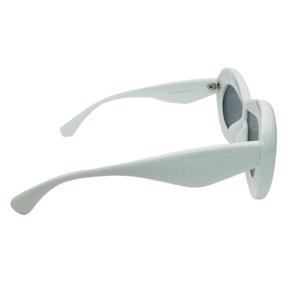6186 | White Futuristic Sunglasses - Picture 3 of 5